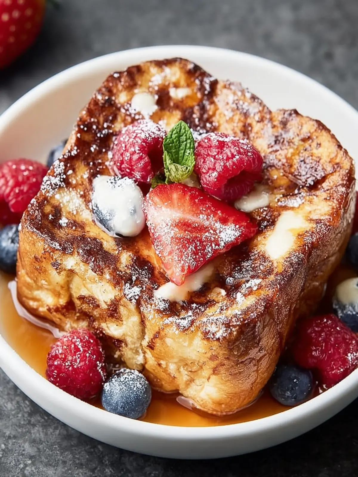 Easy Brioche French Toast Casserole: A Sweet Breakfast Delight First Image