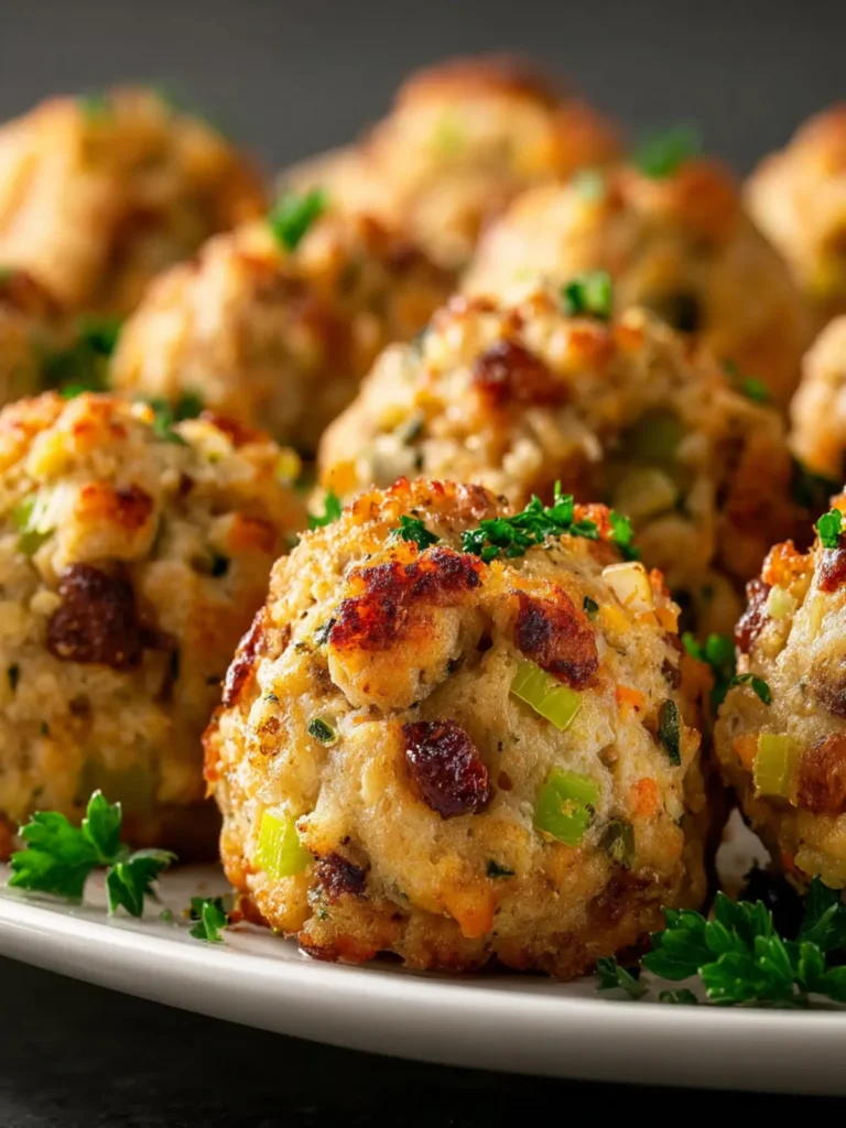 Stuffing Balls Recipe First Image