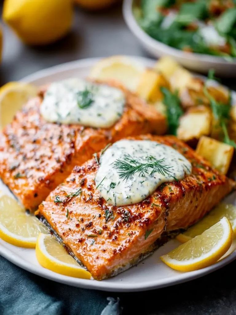 Lemon Dill Salmon First Image