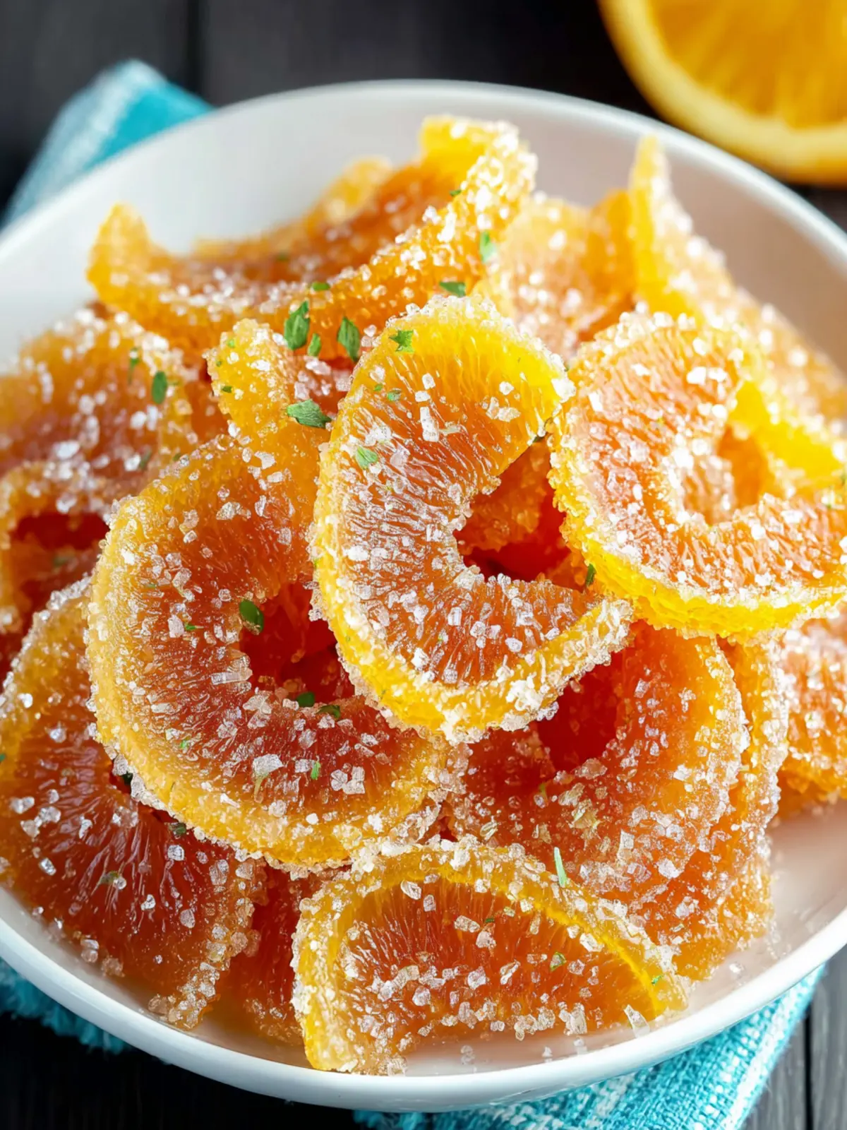 Delightful Candied Orange Peel - A Sweet Holiday Treat First Image
