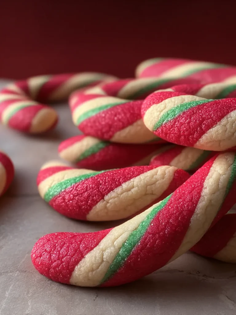 Candy Cane Cookies First Image