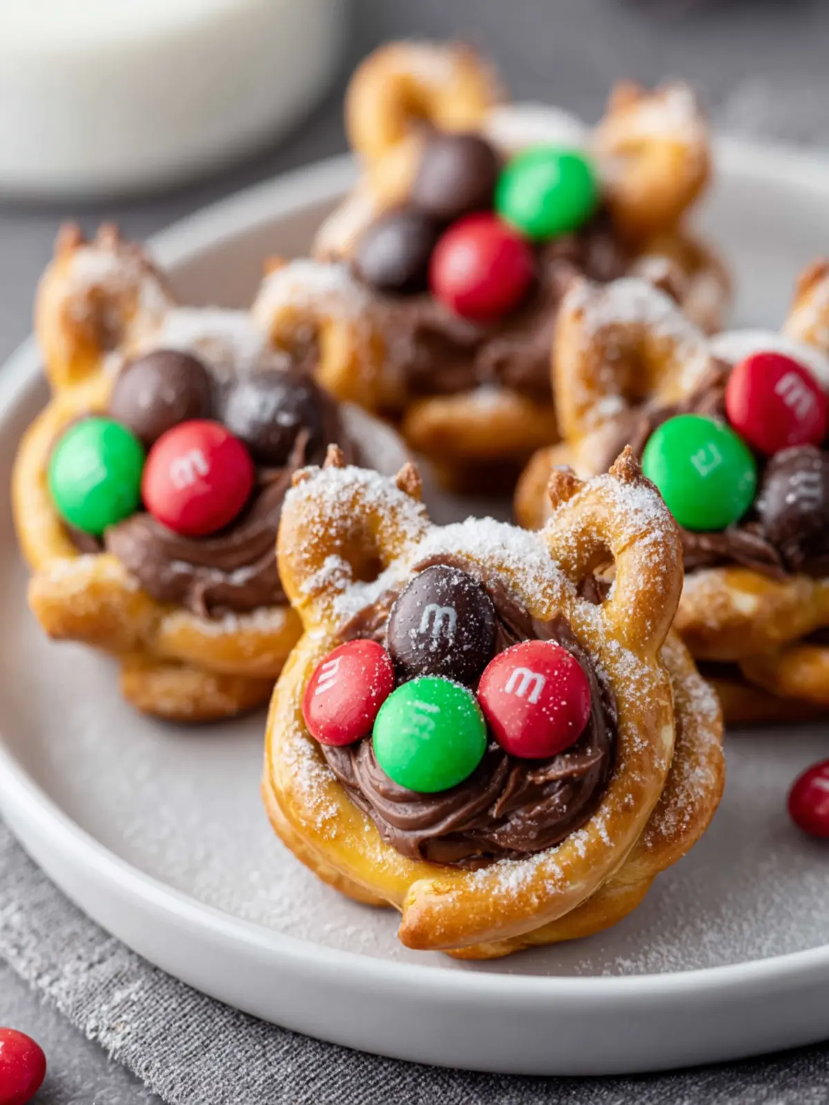 Irresistible Christmas Rolo Pretzels with M&M Candies First Image