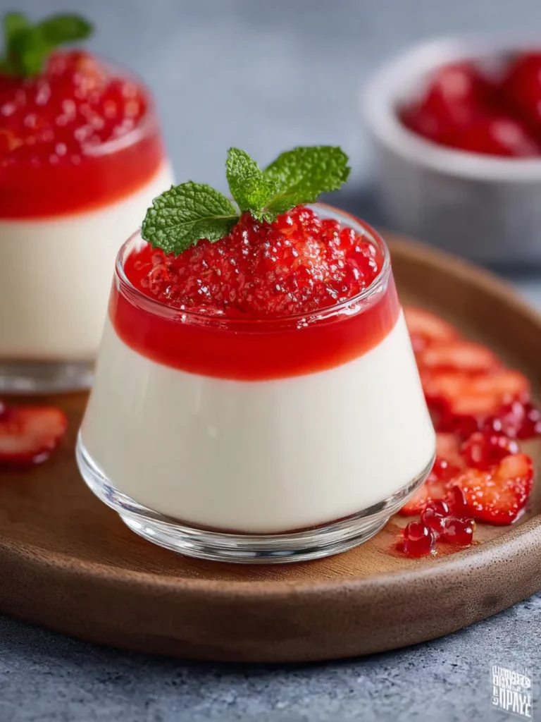 Cream Cheese Panna Cotta First Image