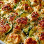 Cheesy Chicken Zucchini Bake: A Comforting Delight! First Image