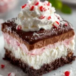Irresistible No-Bake Chocolate Peppermint Lasagna Dessert! First Image
