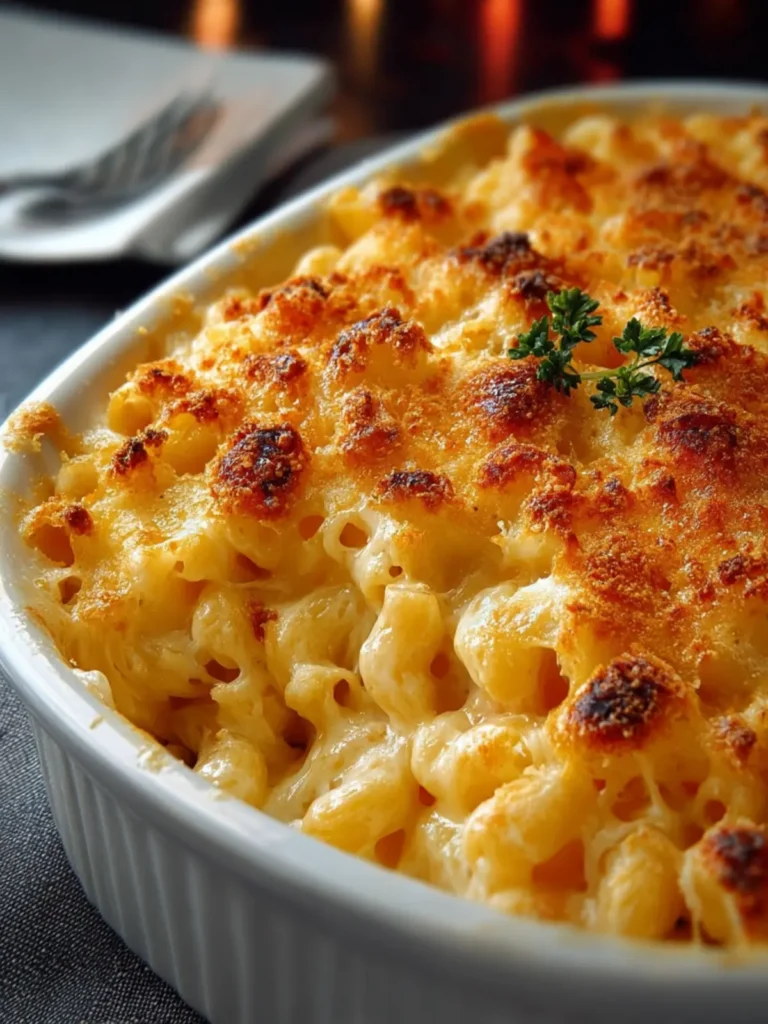 Creamy Baked Macaroni and Cheese First Image