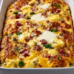 Christmas Breakfast Casserole First Image
