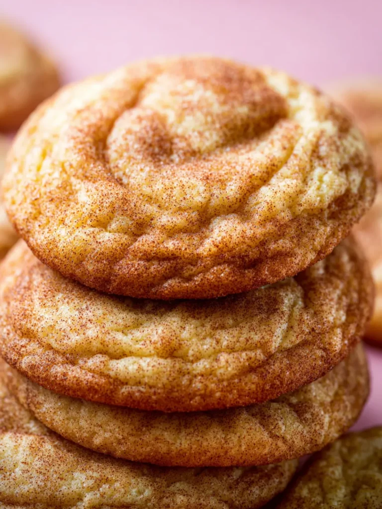Soft Snickerdoodle Cookies First Image