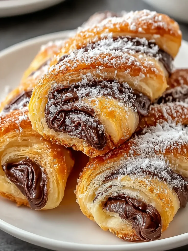 Indulge in Irresistible Nutella Pastry Twists Recipe First Image