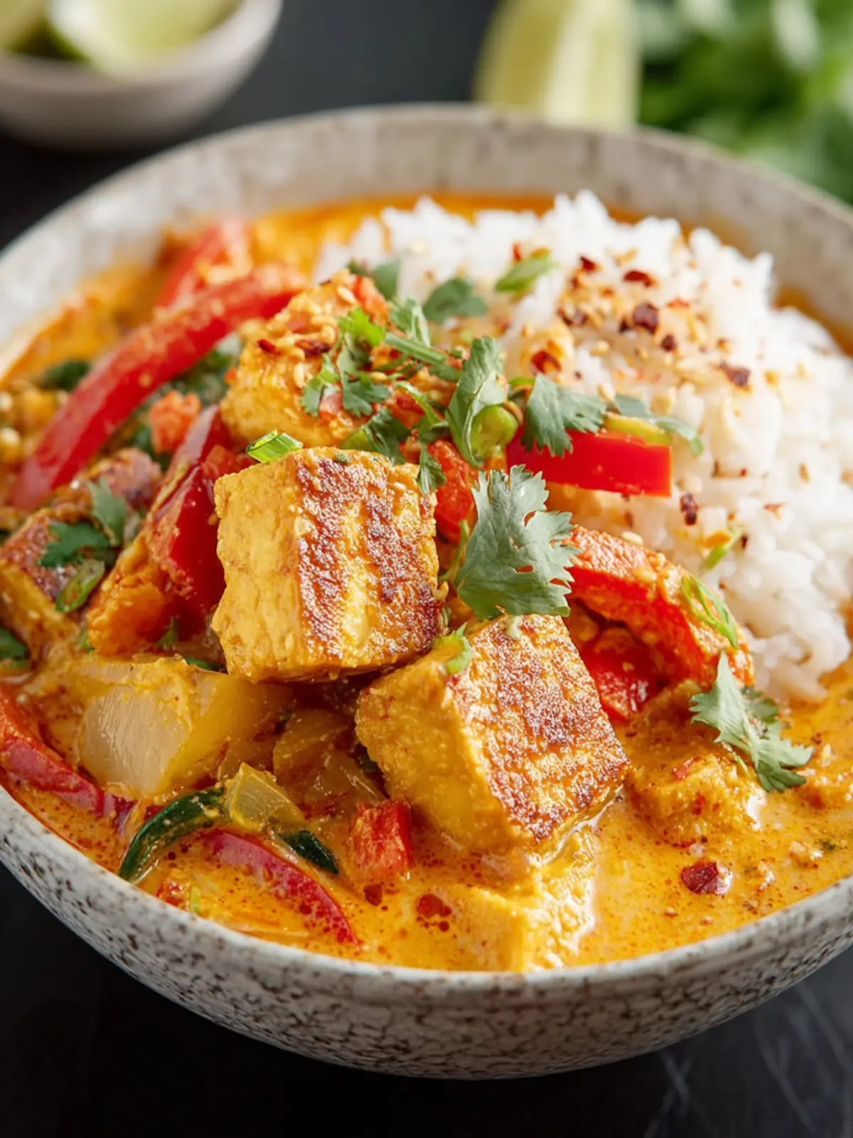 Vegan Panang Curry with Tofu First Image