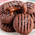 Chocolate Shortbread Cookies (Flourless, Sugar-Free) First Image