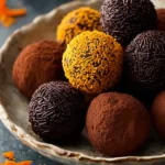 Decadent Orange Chocolate Christmas Truffles Recipe First Image
