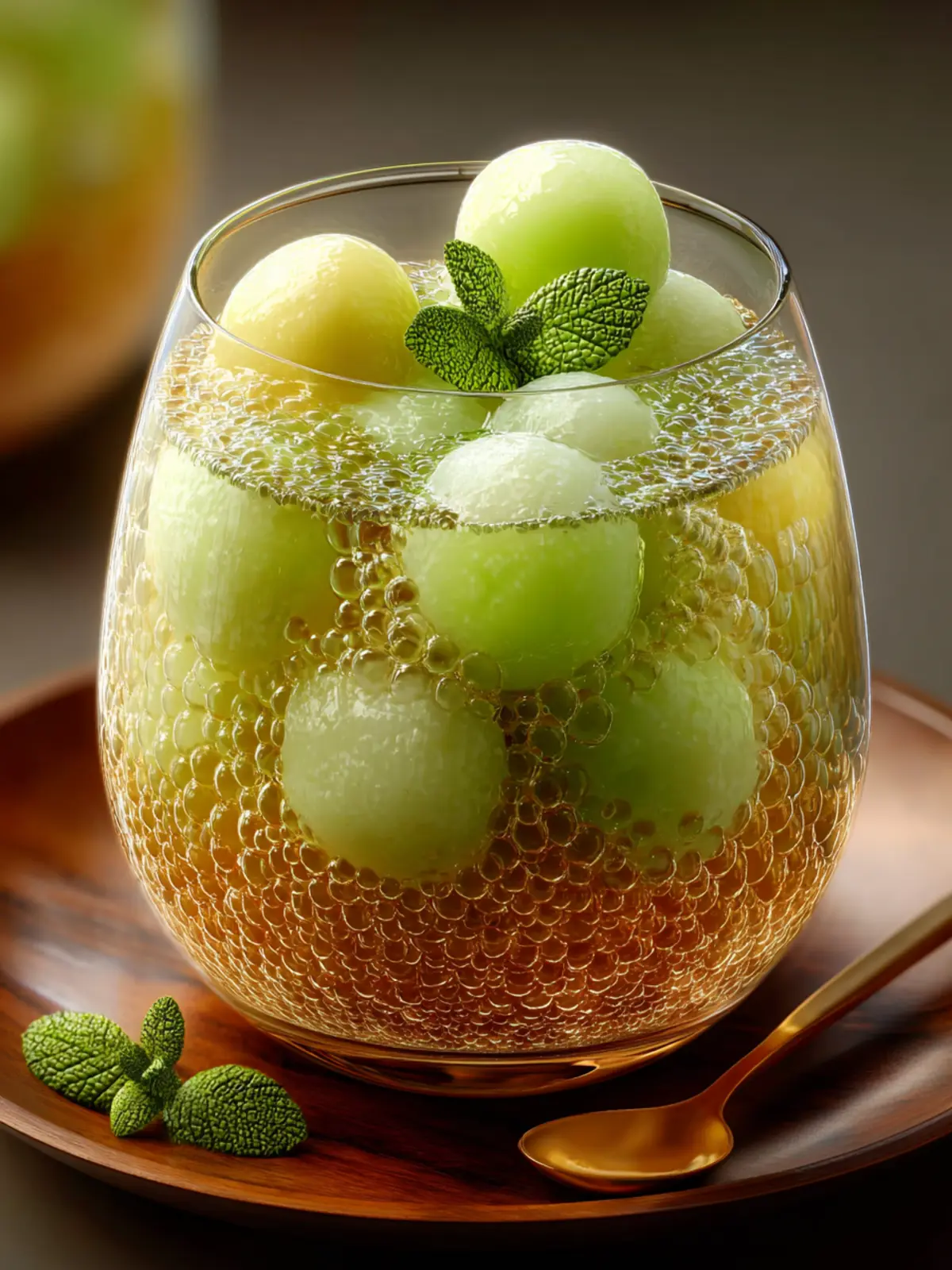 Honeydew Sago dessert First Image