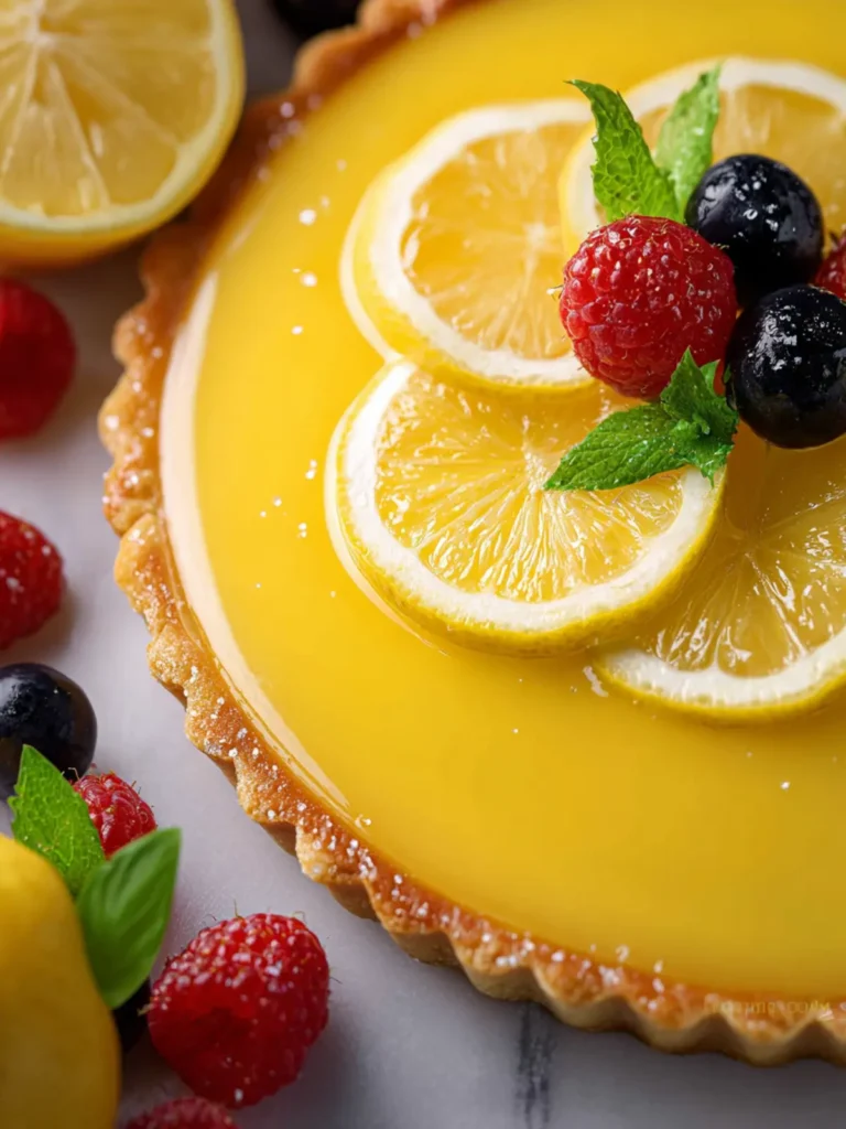 The Best Lemon Tart Recipe First Image