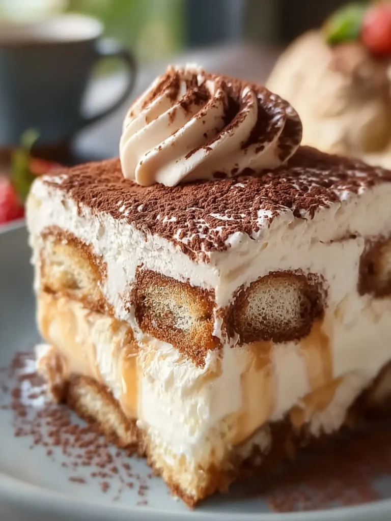CREAMY TIRAMISU CAKE: Indulge in This Dreamy Delight! First Image