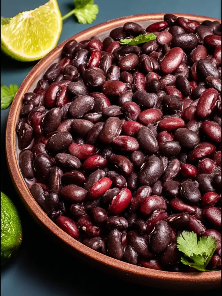 Dry Black Beans Instant Pot Recipe First Image