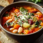 Easy & Healthy Minestrone Soup: A Comforting Delight First Image
