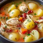 Comforting Chicken Soup with Potatoes: The Ultimate 7-Ingredient Recipe First Image