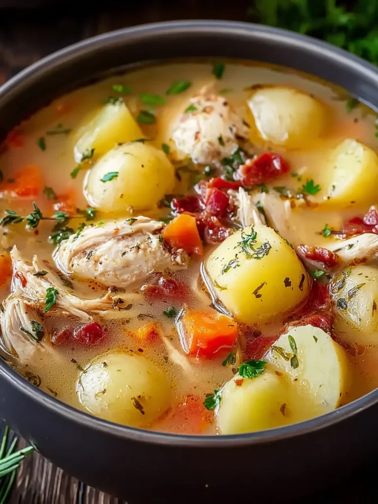 Comforting Chicken Soup with Potatoes: The Ultimate 7-Ingredient Recipe First Image