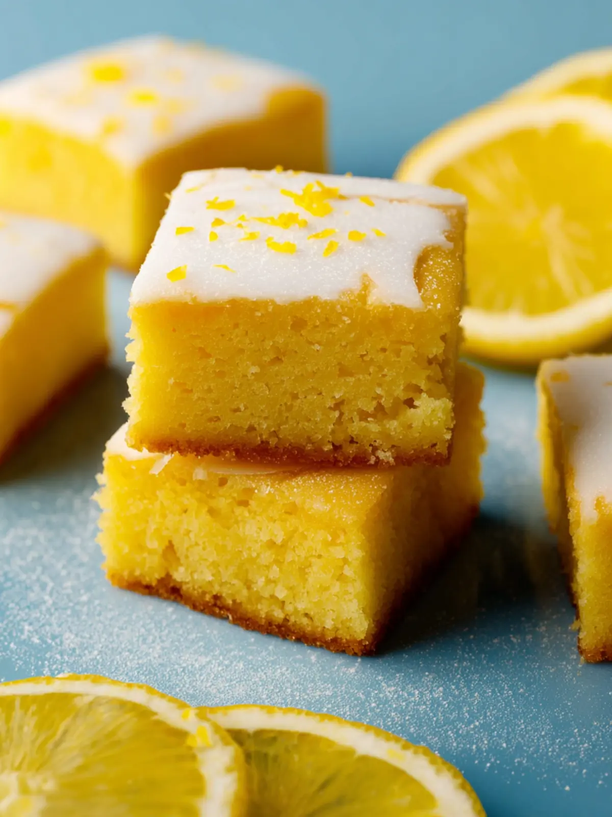 One Bowl Lemon Brownies First Image