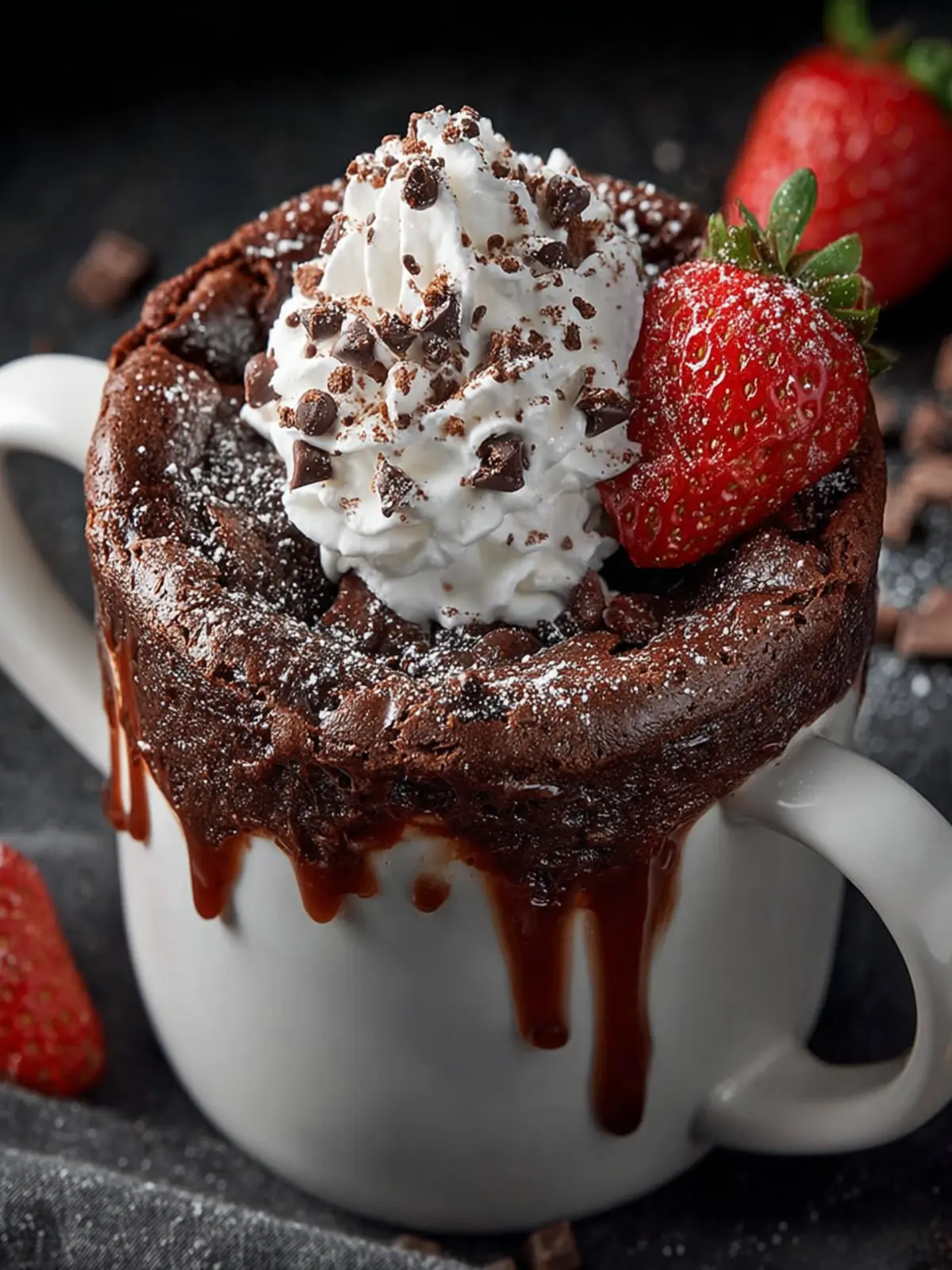 Microwave Brownie in a Mug First Image