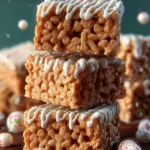 Gingerbread Rice Krispie Treats First Image