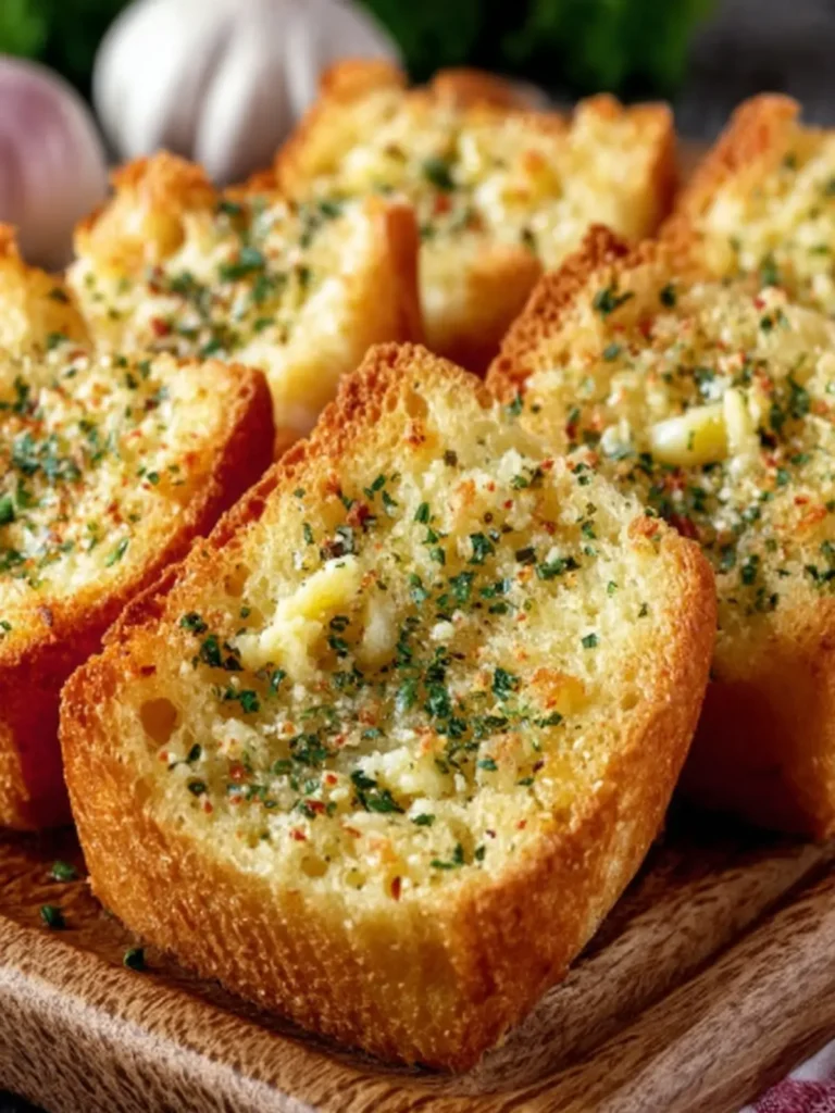 Homemade Garlic Bread First Image