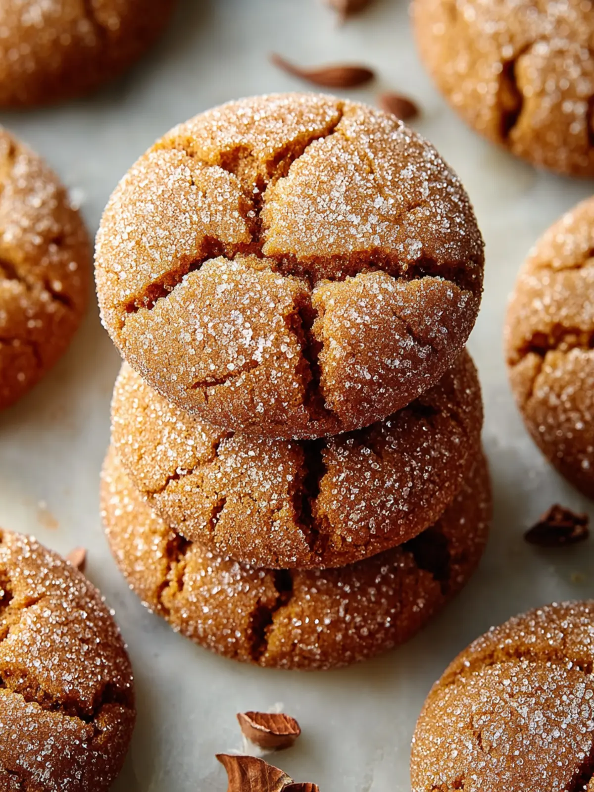 Irresistible Spiced Molasses Crinkle Cookies Recipe First Image