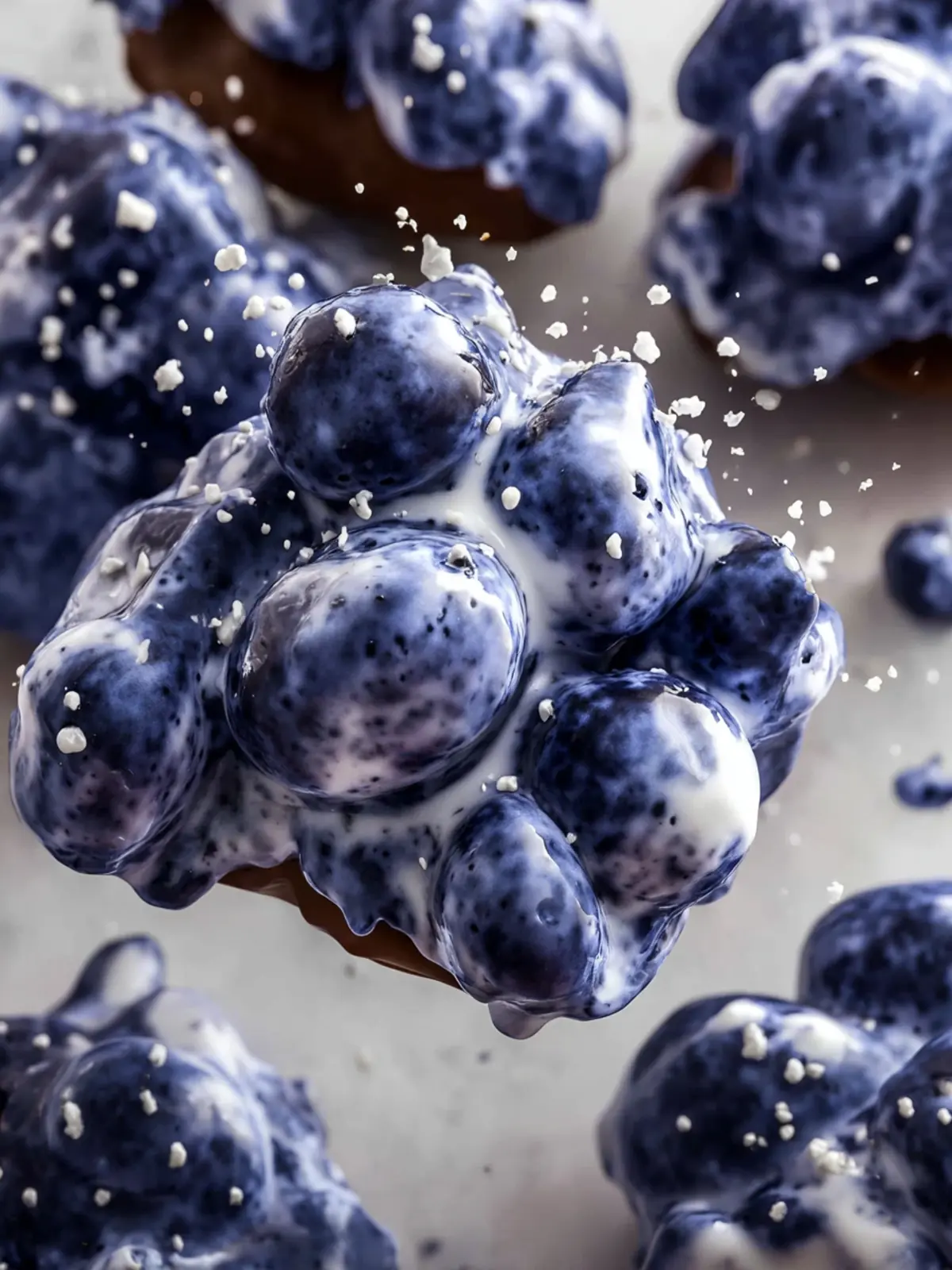 3 Ingredient Blueberry Yogurt Clusters – Viral Recipe First Image