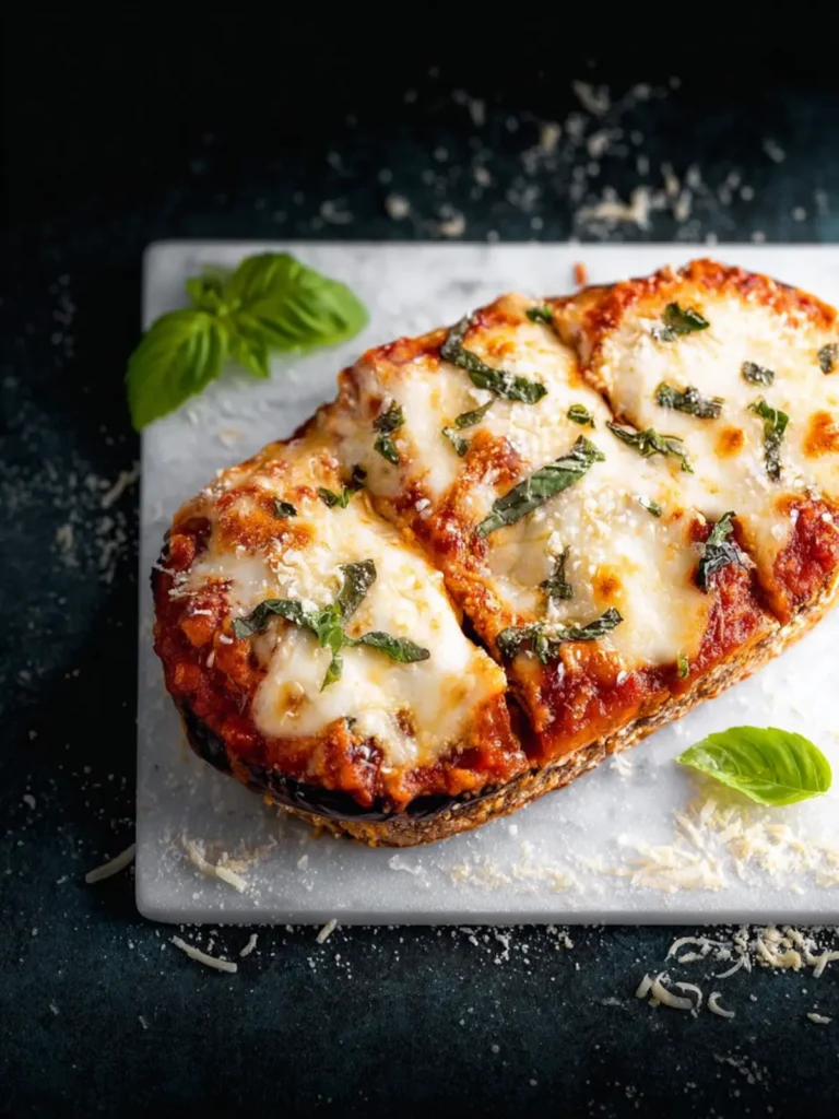 Baked Eggplant Parmesan First Image