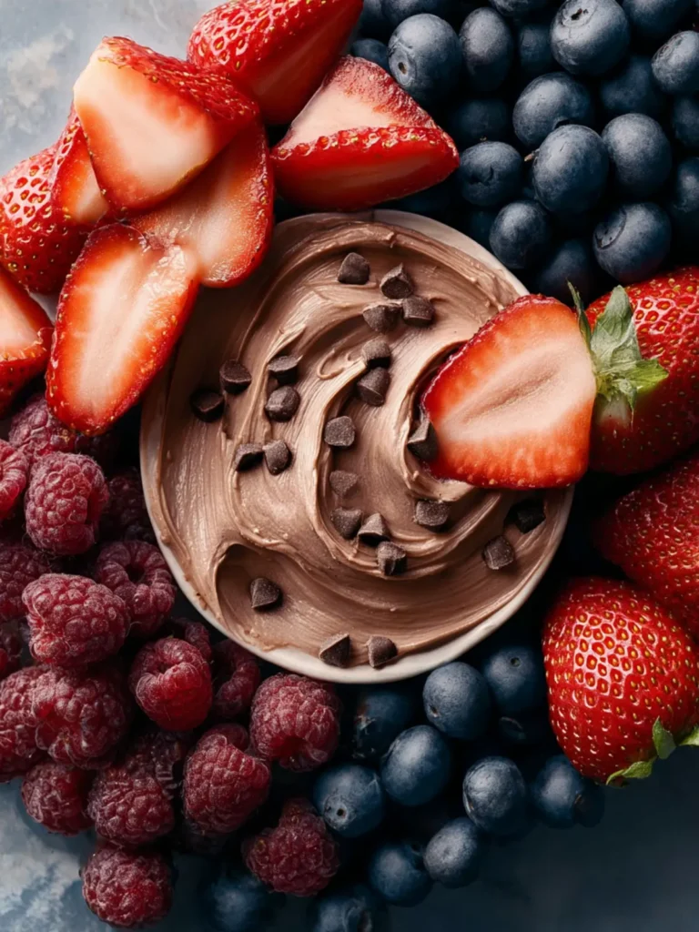 Chocolate Fruit Dip First Image