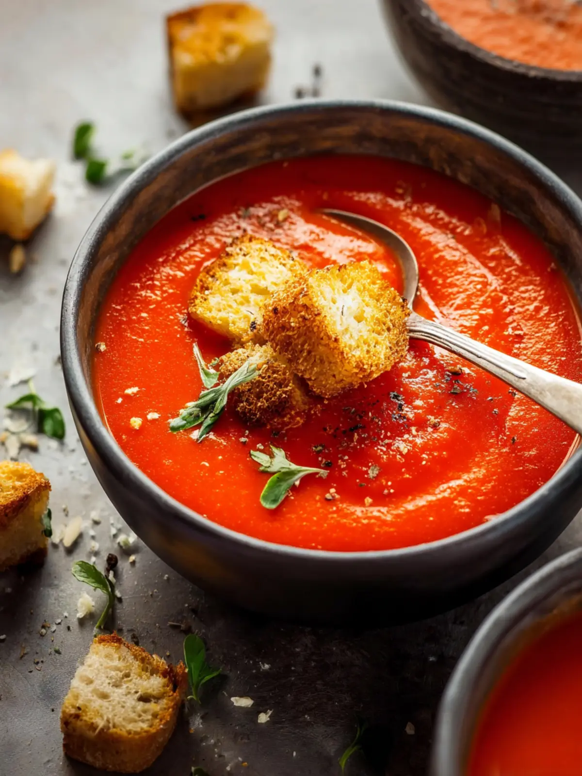 Homemade Tomato Soup First Image