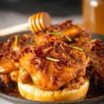 Slow Cooker Hot Honey Chicken Recipe (Gluten-Free) First Image