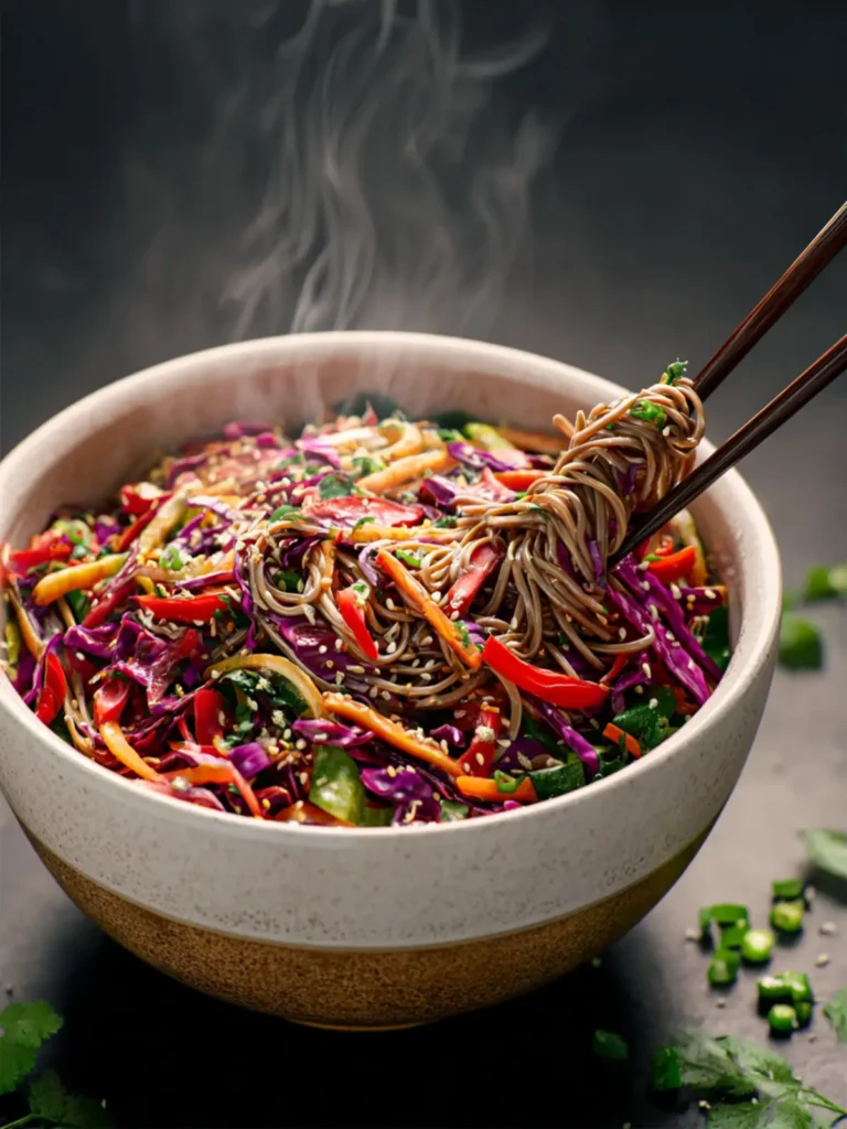 Soba Noodle Salad Recipe First Image
