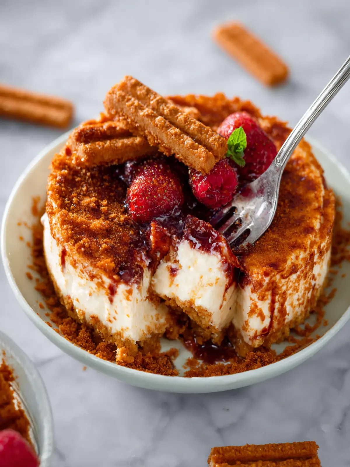 Viral 2-Ingredient Yogurt Cheesecake First Image