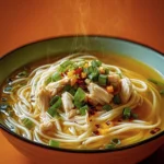 Ginger Garlic Chicken Noodle Soup for Cozy Nights In First Image