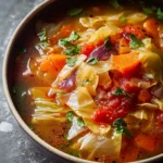Revitalize with Instant Pot Vegan Cabbage Detox Soup First Image