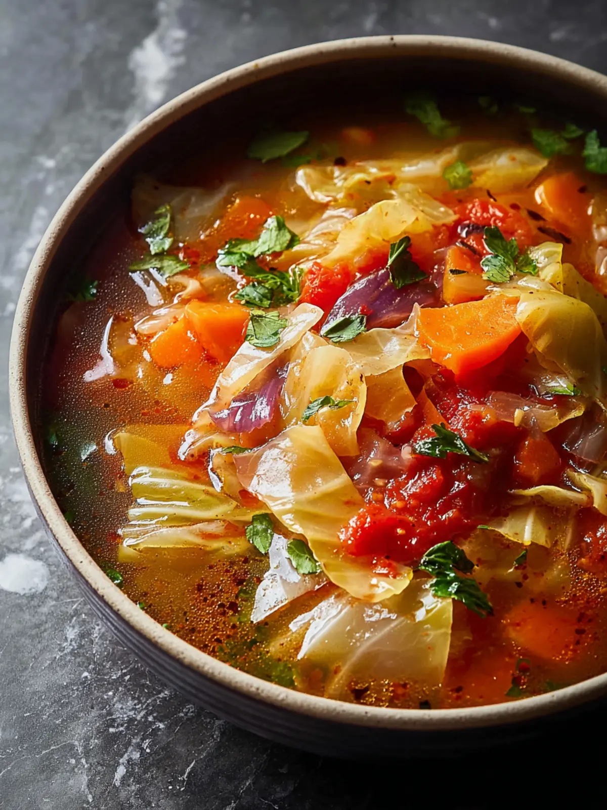 Revitalize with Instant Pot Vegan Cabbage Detox Soup First Image
