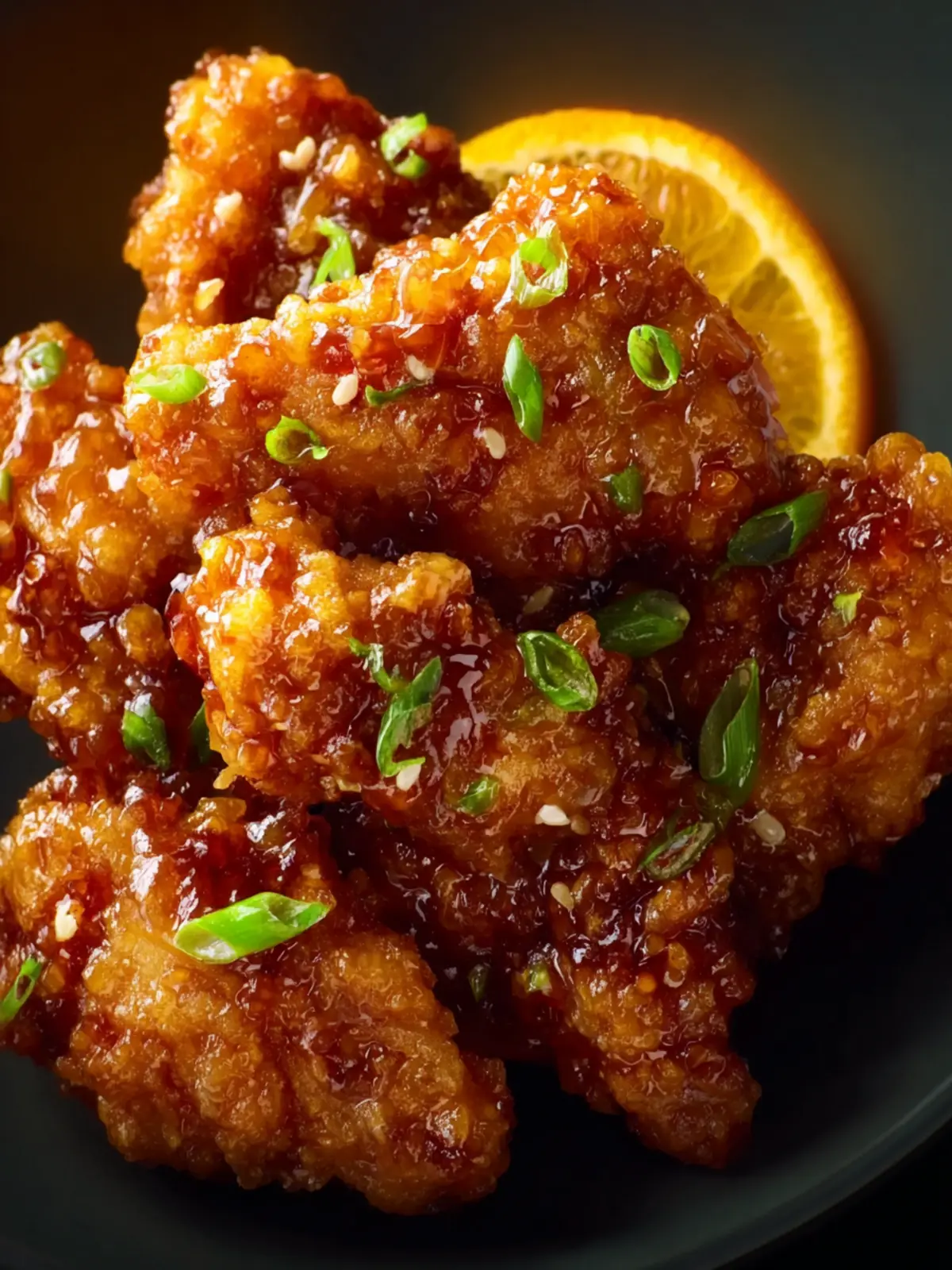 Air Fryer Orange Chicken First Image