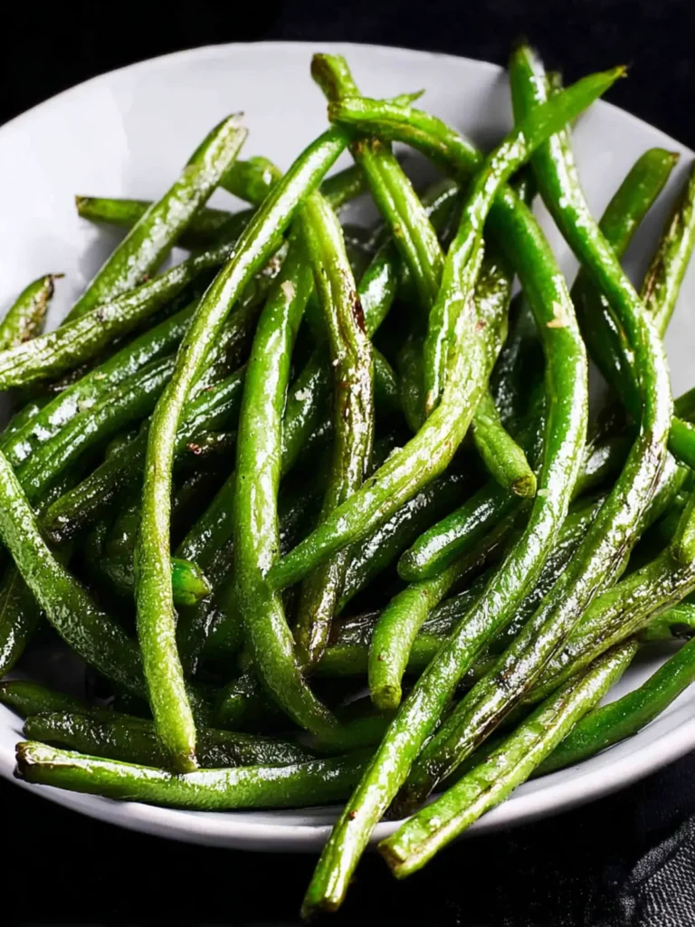 Air Fried Green Beans First Image