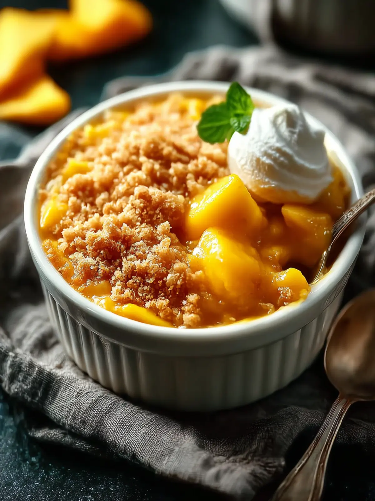Savory Mango Crumble: A Simple Delight You’ll Adore First Image