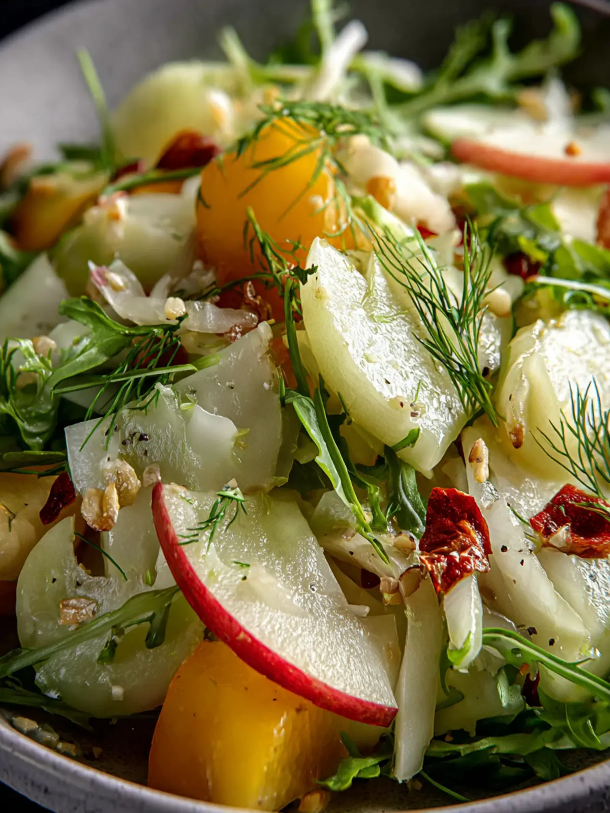 Refreshing Fennel Apple Salad Recipe for Vibrant Flavors First Image