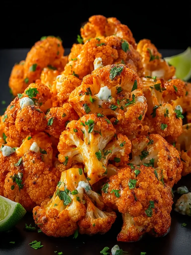 Air Fryer Buffalo Cauliflower Recipe First Image