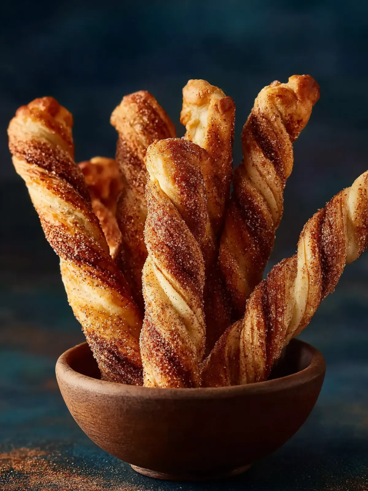 Air Fryer Cinnamon Twists First Image