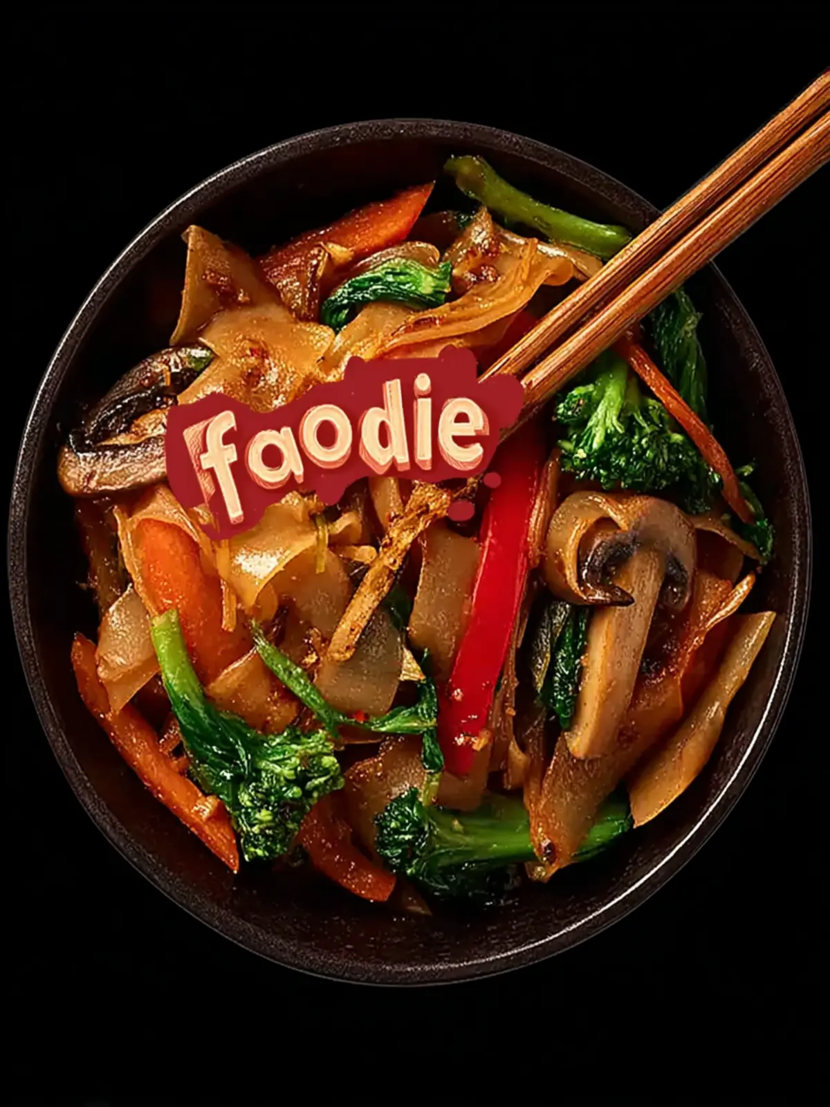 Vegetarian Drunken Noodles: A Flavor-Packed Stir-Fry Delight First Image