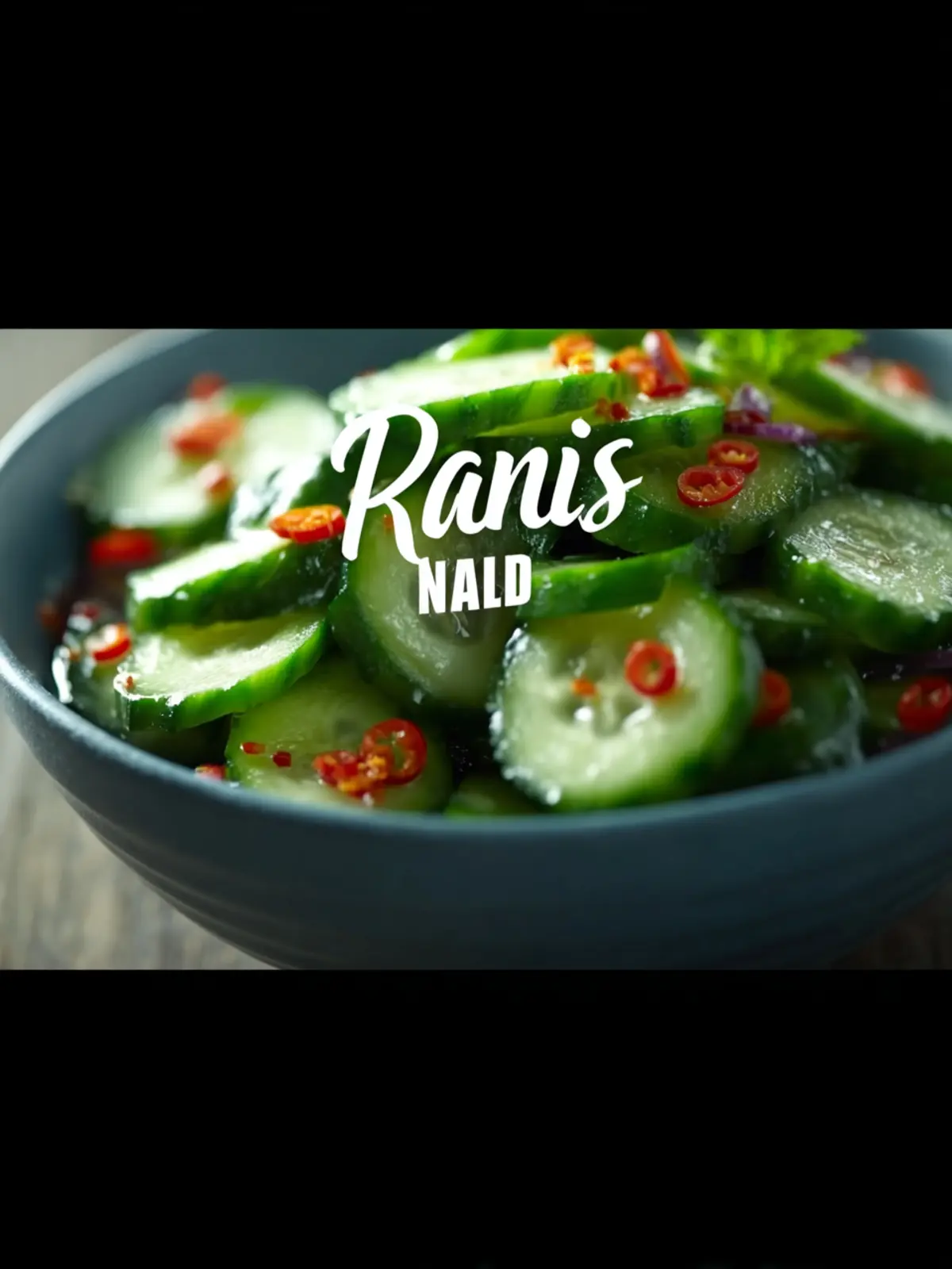 Asian Cucumber Salad Bowl First Image