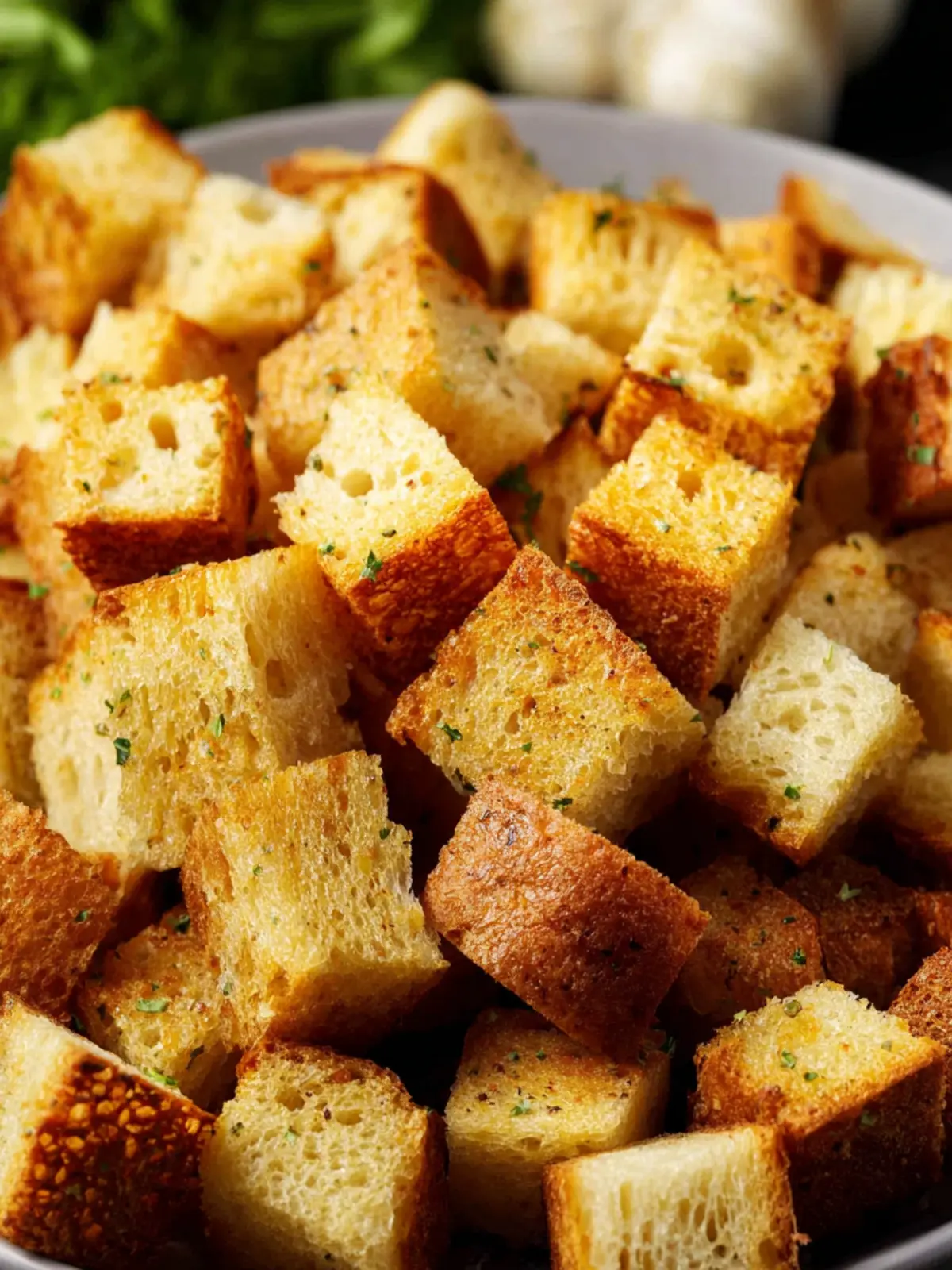 Air Fryer Croutons First Image