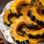 Baked Acorn Squash Slices First Image
