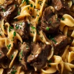 Beef Stroganoff with Egg Noodles First Image