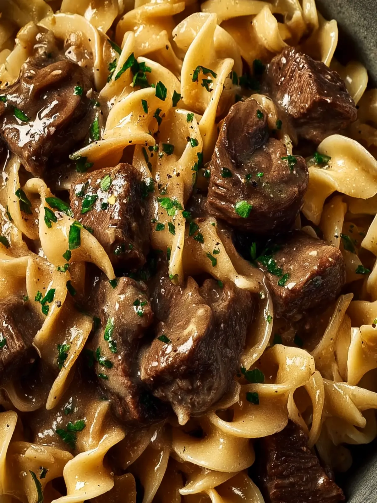 Beef Stroganoff with Egg Noodles First Image